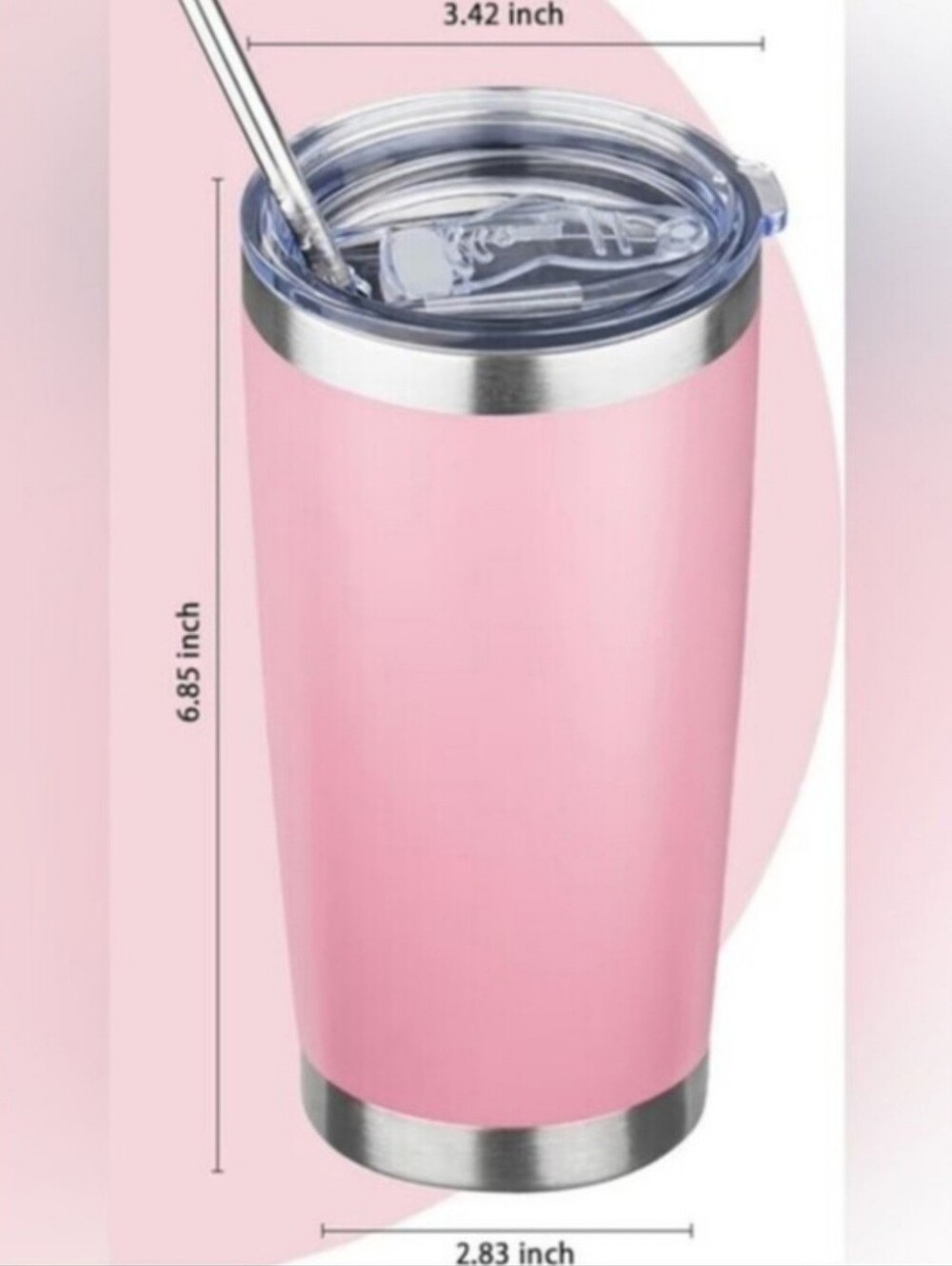 "The Real Dog Moms/Cat Moms Of Poshmark" Tumbler & Stemless Glass Wineglass Set - Picture 10 of 12
